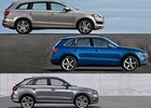 Audi Q3 vs. Q5 v.s Q7: Designový trojboj