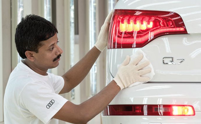 Audi začalo montovat Q7 v indické továrně Škody