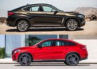 Cenové srovnání: Mercedes-Benz GLE kupé vs. BMW X6