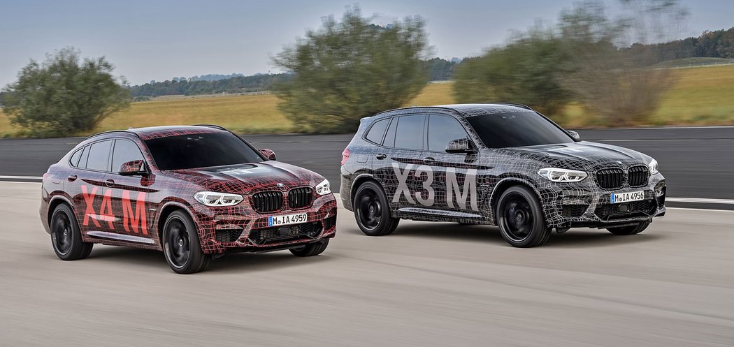 BMW X3 M a X4 M