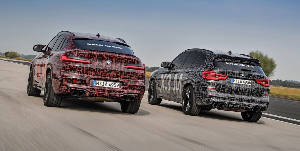 BMW X3 M a X4 M