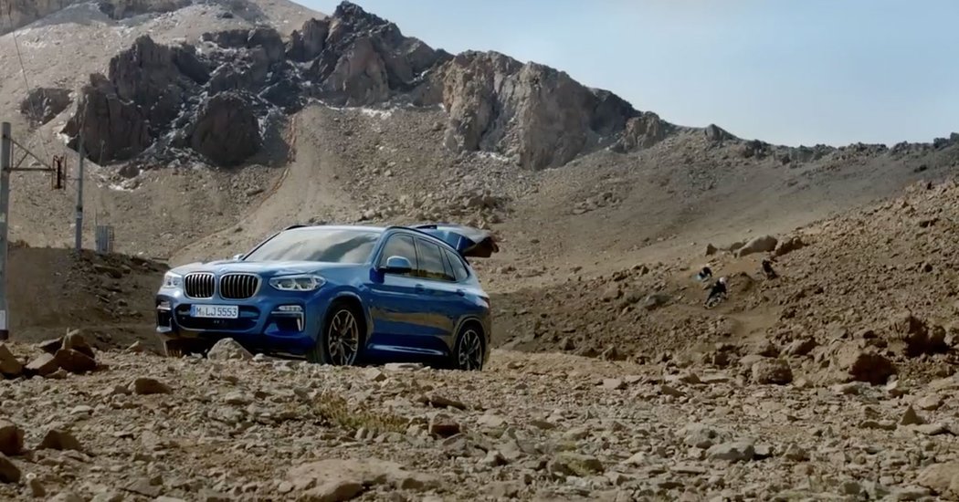 suv bmw novemodely video