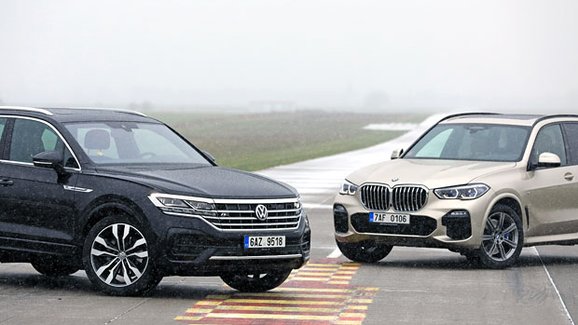 TEST BMW X5 30d vs. VW Touareg 3.0 TDI – Prémie proti lidovce? Kdepak