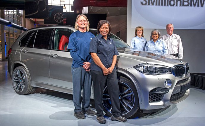 Z továrny BMW ve Spartanburgu vyjely už tři miliony aut