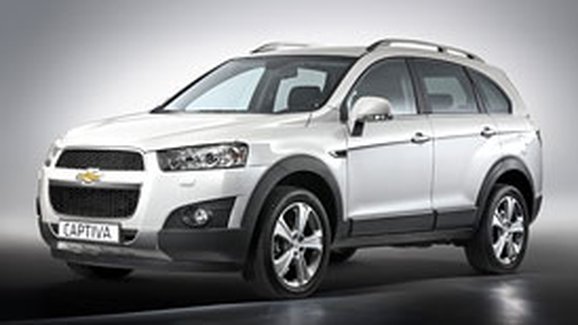 Chevrolet Captiva po faceliftu: První fotografie