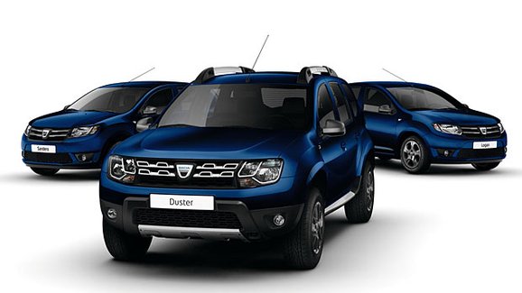 Dacia 10th Anniversary: Speciální modely ve znamení modré