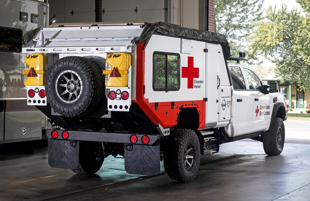 Nissan Titan Red Cross