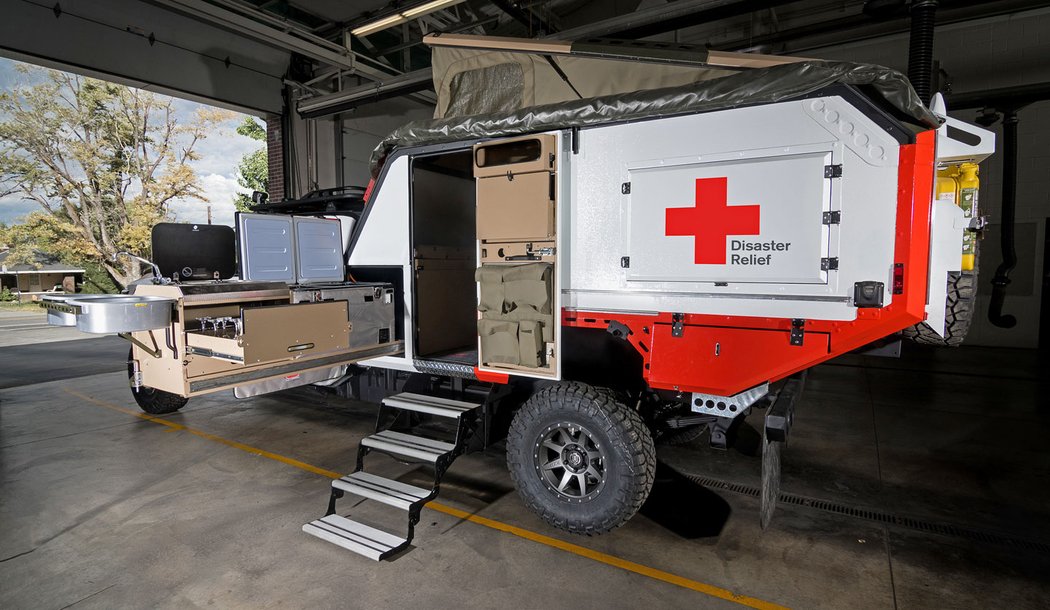 Nissan Titan Red Cross