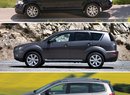 Srovnání Fiat Freemont vs. Mitsubishi Outlander a VW Sharan