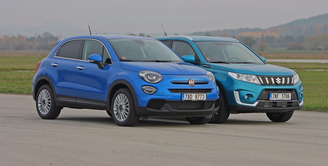 Fiat 500X 1.0 FireFly vs. Suzuki Vitara 1.0 BoosterJet