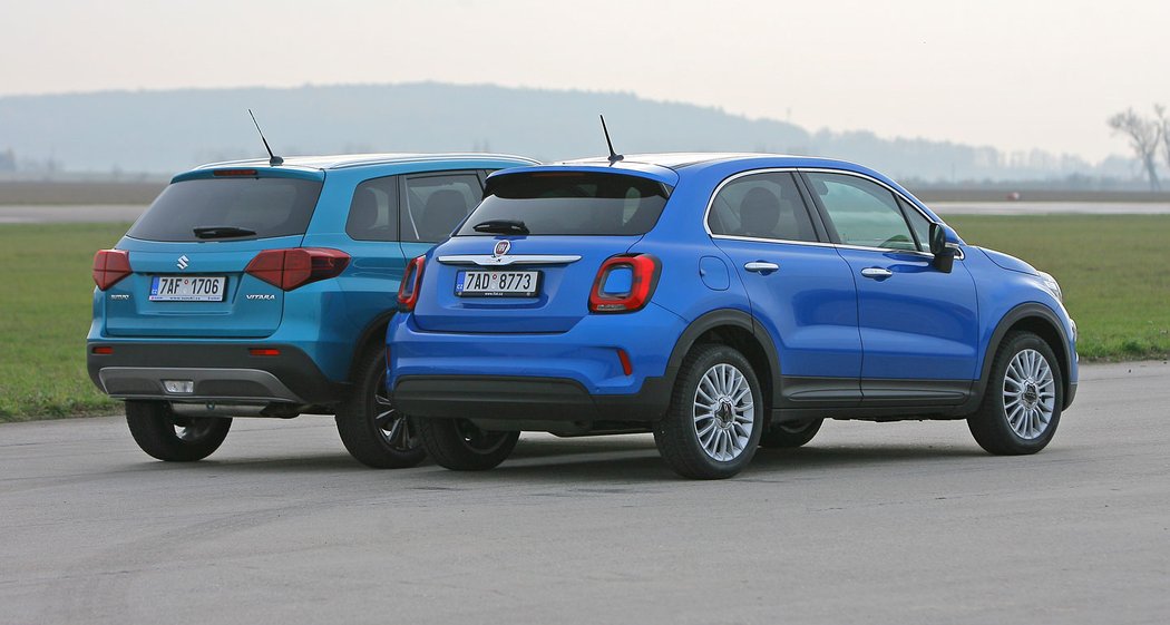 Fiat 500X 1.0 FireFly vs. Suzuki Vitara 1.0 BoosterJet