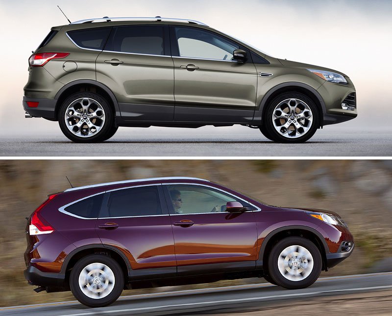 Srovnání Ford Escape vs. Honda CR-V