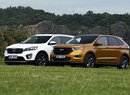 Ford Edge 2.0 TDCi Bi-Turbo vs. Kia Sorento 2.2 CRDi – Cesta do Ameriky