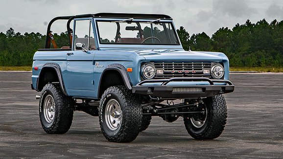 Klasický Ford Bronco jako stylový elegán od Velocity Restorations