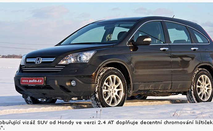 suv honda testy