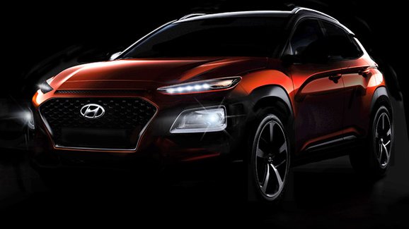 Hyundai Kona poprvé odhaluje svůj vzhled. Také Korejci budou mít čtyřočko