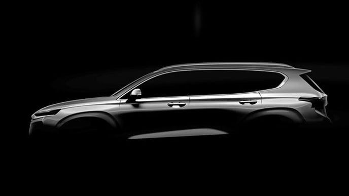 Hyundai láká na příchod čtvrté generace Santa Fe. Nový konkurent Kodiaqu vsadí na bezpečnost Hyundai láká na příchod čtvrté generace Santa Fe. Nový konkurent Kodiaqu vsadí na bezpečnost