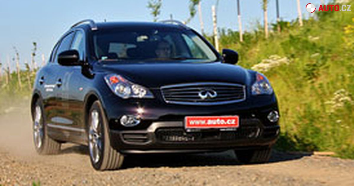 Ex30d TEST Infiniti EX30d – Skyline pro ženy | Auto.cz