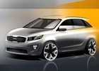 Kia Sorento: Nová generace na prvních skicách