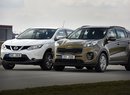 suv kia nissan srovnavacitesty