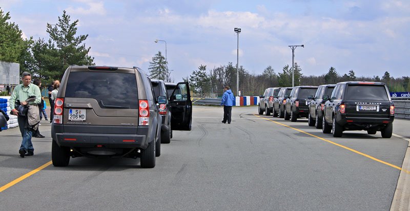 Land Rover Experience - Roadshow Brno