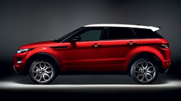 Range Rover Evoque: Nové fotky pětidveřové verze