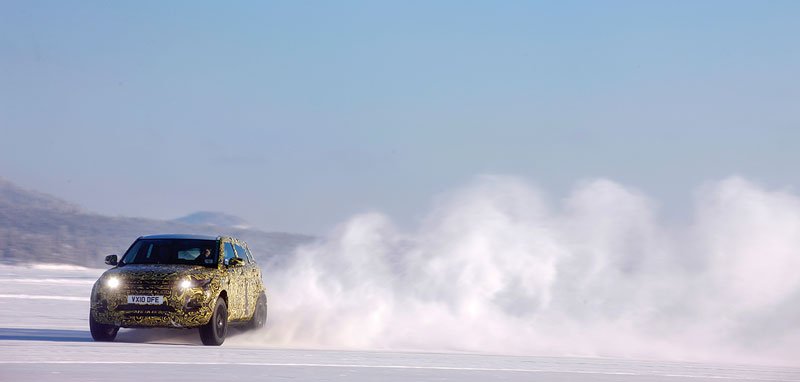 Range Rover Evoque: Off-road testování