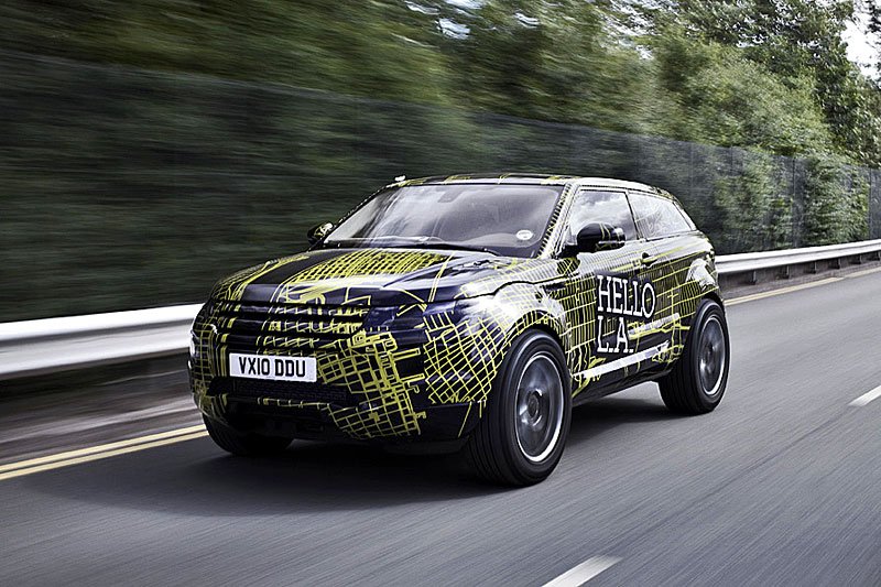 Range Rover Evoque: Off-road testování