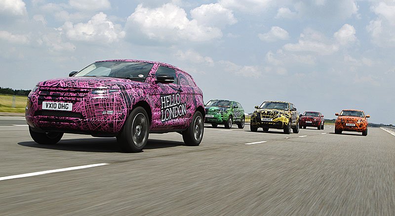 Range Rover Evoque: Off-road testování