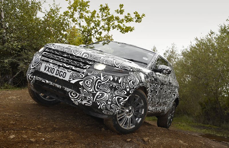 Range Rover Evoque: Off-road testování