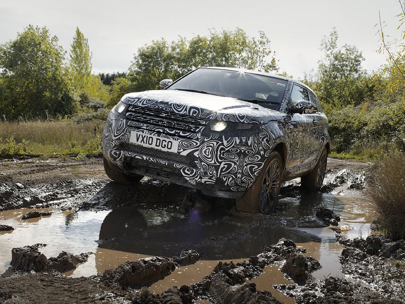 Range Rover Evoque: Off-road testování