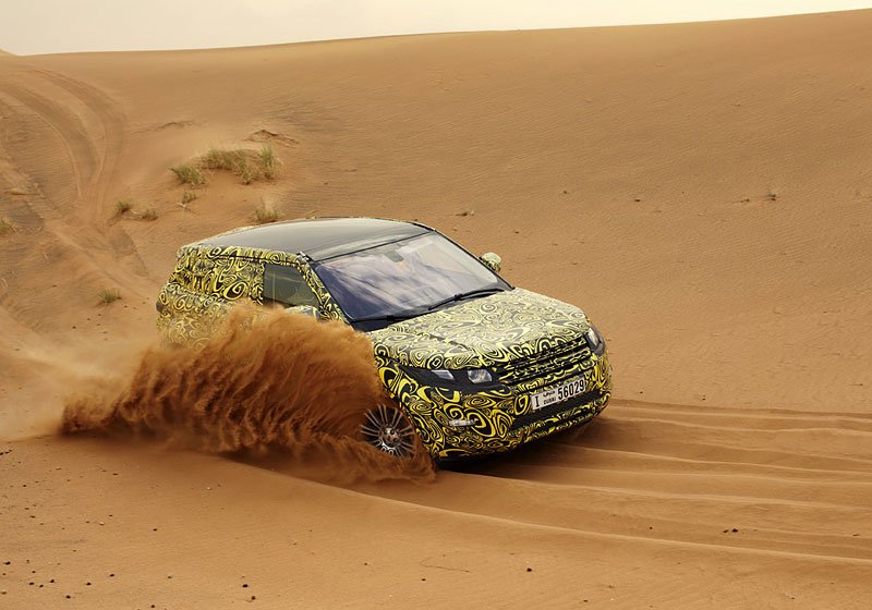 Range Rover Evoque: Off-road testování