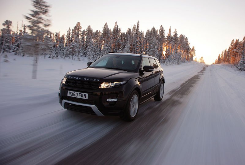 Range Rover Evoque: Off-road testování