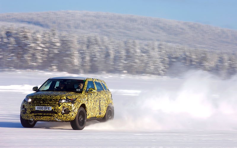 Range Rover Evoque: Off-road testování