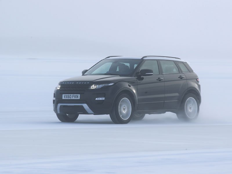 Range Rover Evoque: Off-road testování