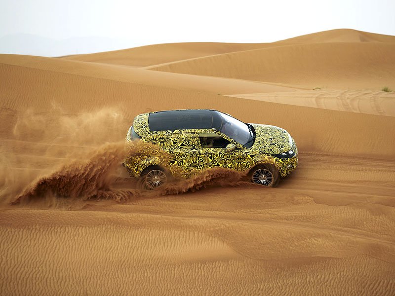 Range Rover Evoque: Off-road testování