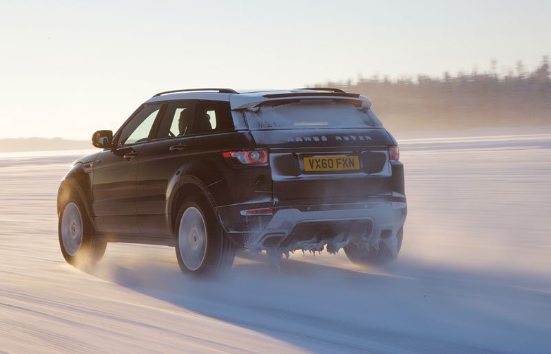 Range Rover Evoque: Off-road testování