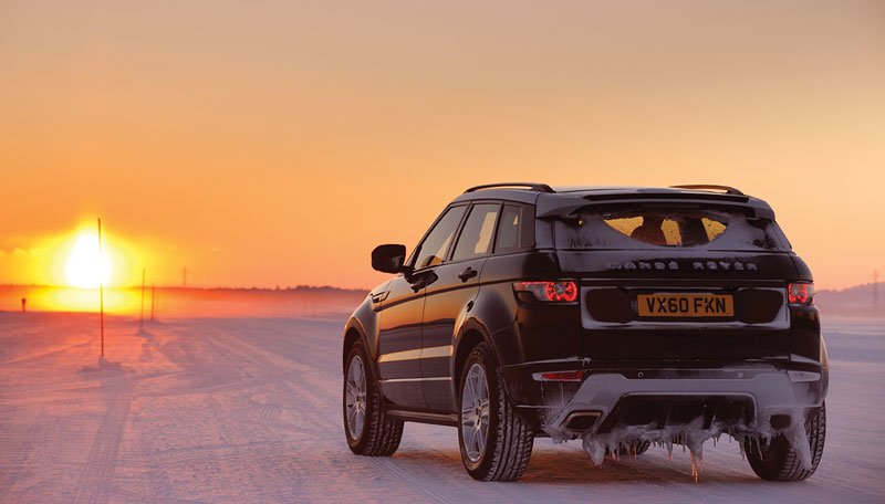 Range Rover Evoque: Off-road testování