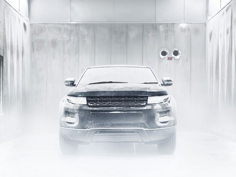 Range Rover Evoque: Off-road testování