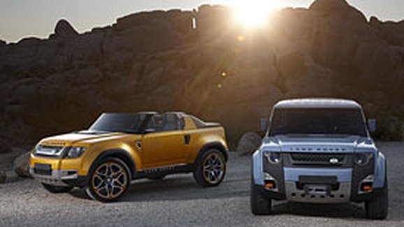 Land Rover DC100: Americká premiéra v LA