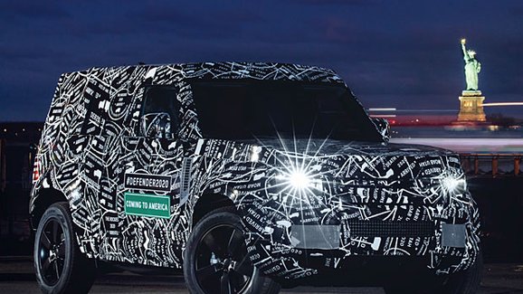 Nový Land Rover Defender se odhaluje na špionážních fotkách. A prozrazuje detaily o vývoji