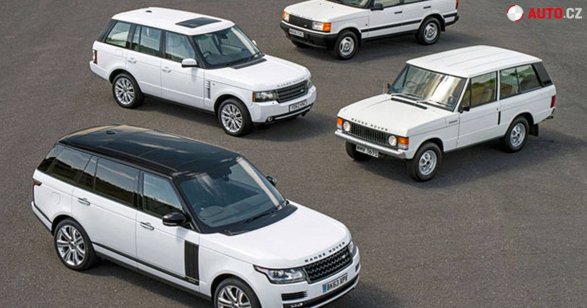 Range Rouver Druhy Range Rover slaví půlkulatiny, je mu 45 let | Auto.cz