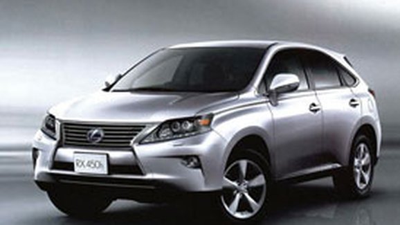 Lexus RX 450h: První foto faceliftu