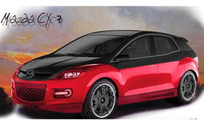 SEMA 2006: Mazda CX-7 Wickedly Red
