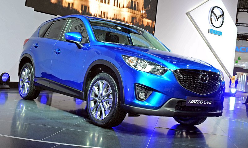 Mazda CX-5 ve Frankfurtu