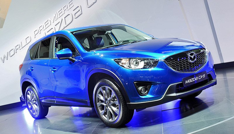 Mazda CX-5 ve Frankfurtu