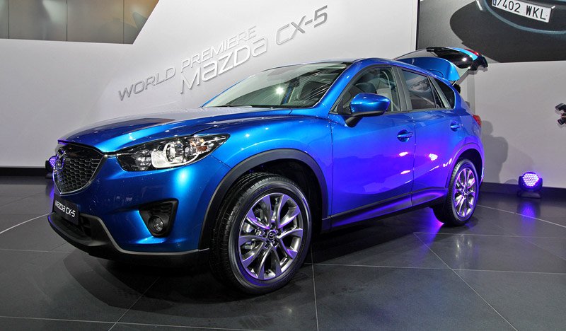 Mazda CX-5 ve Frankfurtu