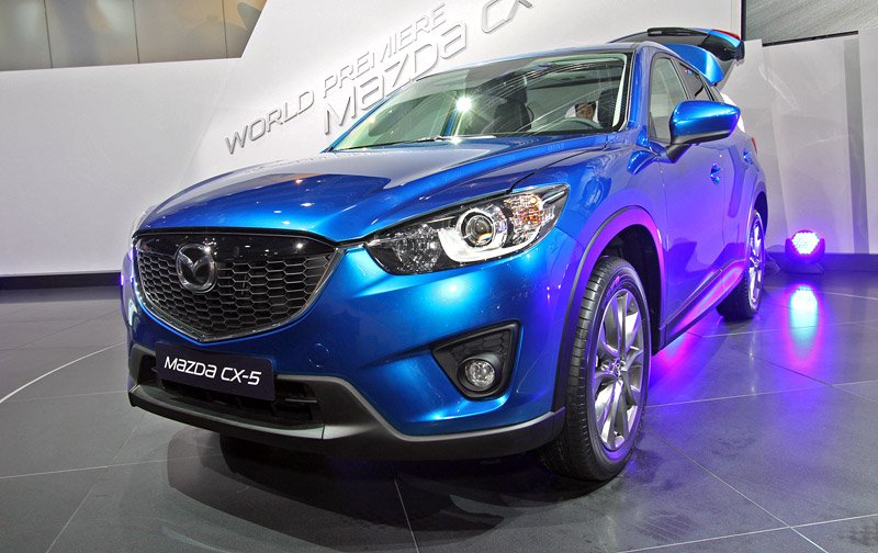 Mazda CX-5 ve Frankfurtu