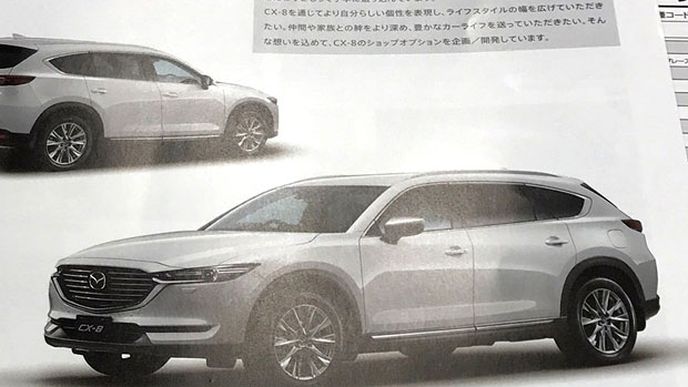 Nová Mazda CX-8 unikla prostřednictvím brožury. Tohle chceme v Evropě! Nová Mazda CX-8 unikla prostřednictvím brožury. Tohle chceme v Evropě!