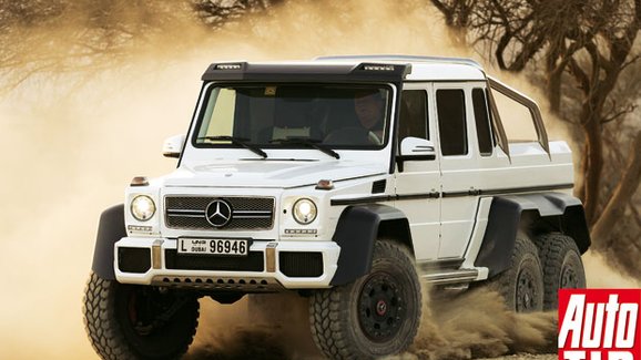 Mercedes-Benz G 63 AMG 6x6: Šestikolka pro šejky